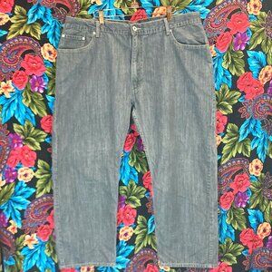 MEN'S LEVIS PANTS 559 ™ RELAXED STRAIGHT FIT MENS SIZE 44X30 GREY JEAN PANTS